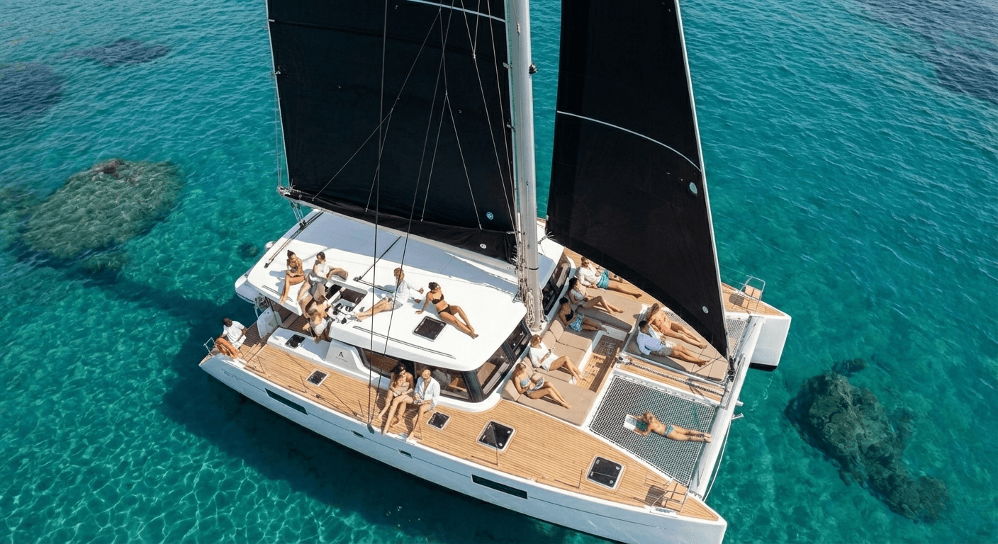Brunch en mer - Départ Fréjus - Catamaran