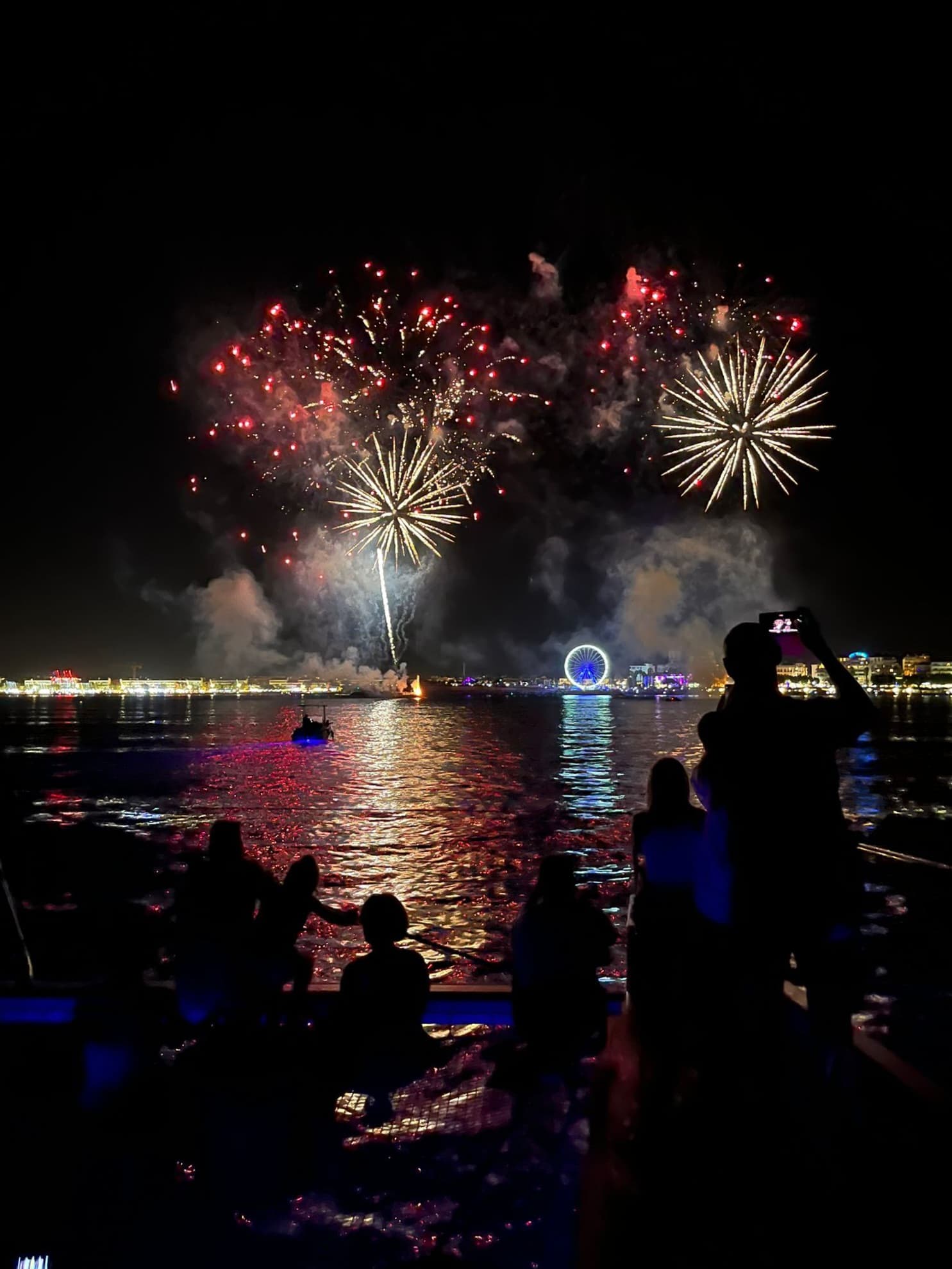 Départ Hyères | La Soirée Dîner Feu d'Artifice | Plage de la Badine