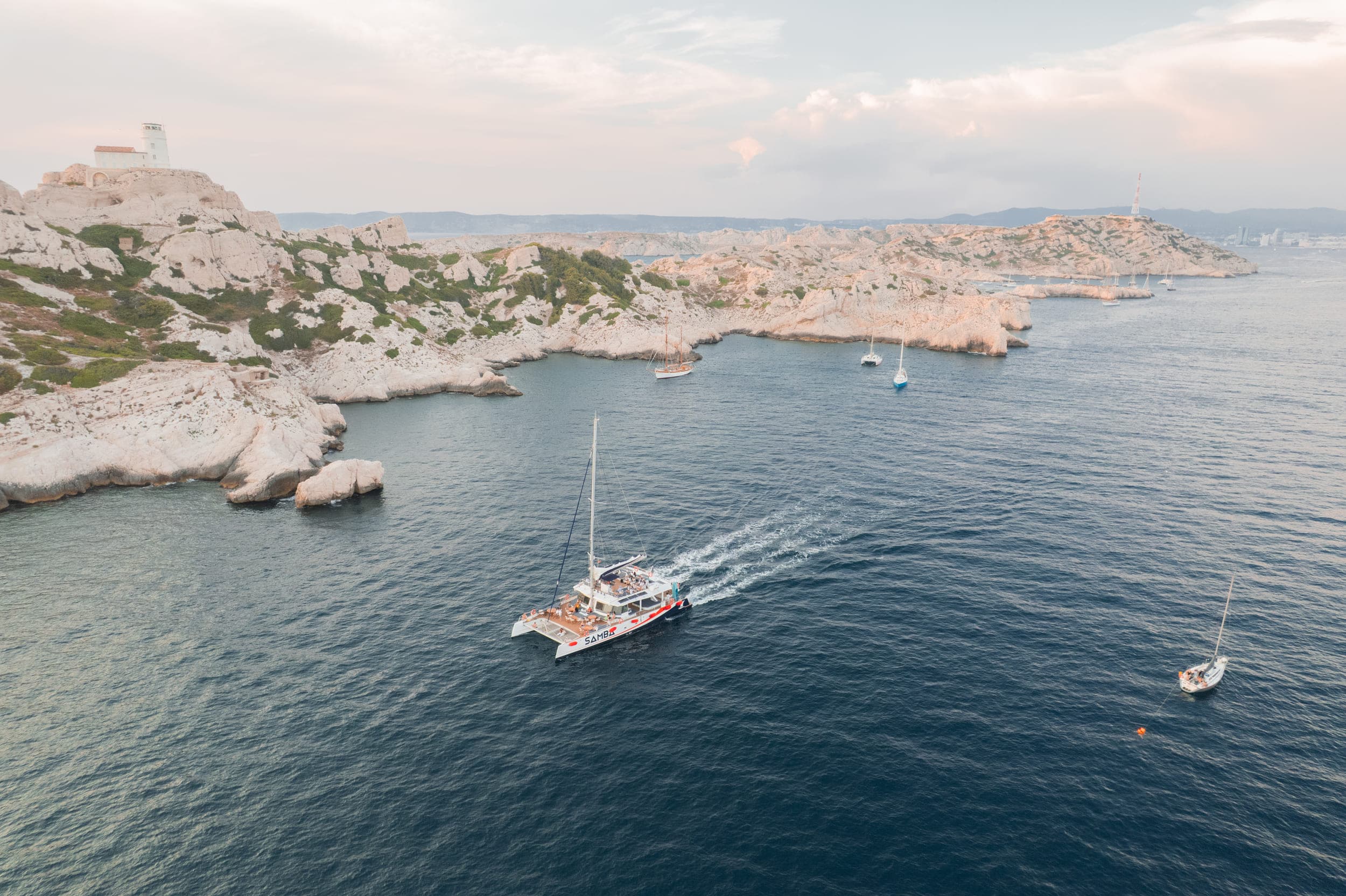 Départ Marseille | Le Coucher de Soleil | Archipel du Frioul