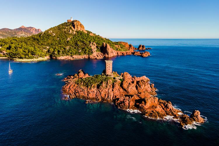 Saint-Raphaël : Balade en bateau et snorkeling à L'Ile d'Or