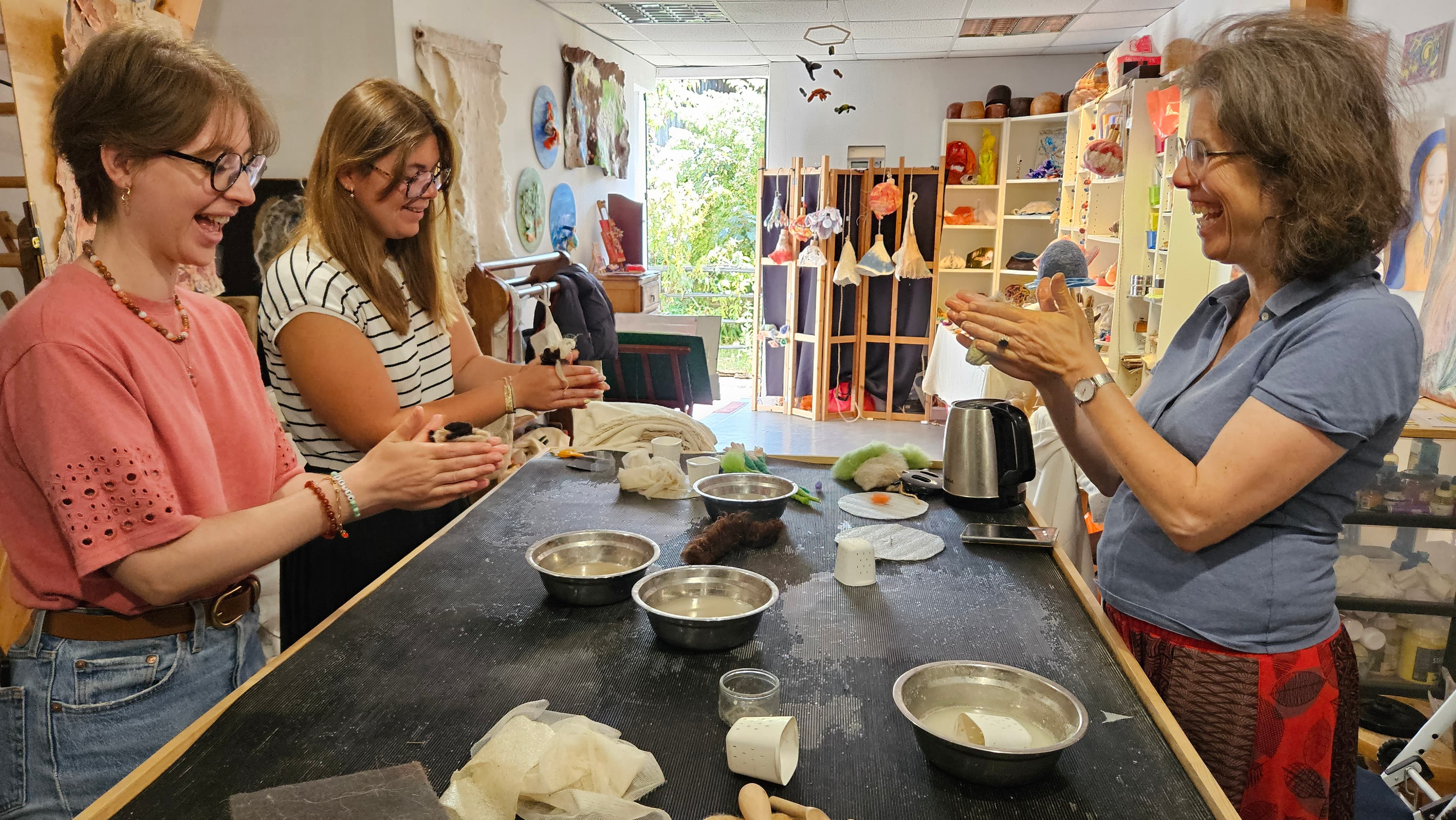 De la laine à la toison feutrée