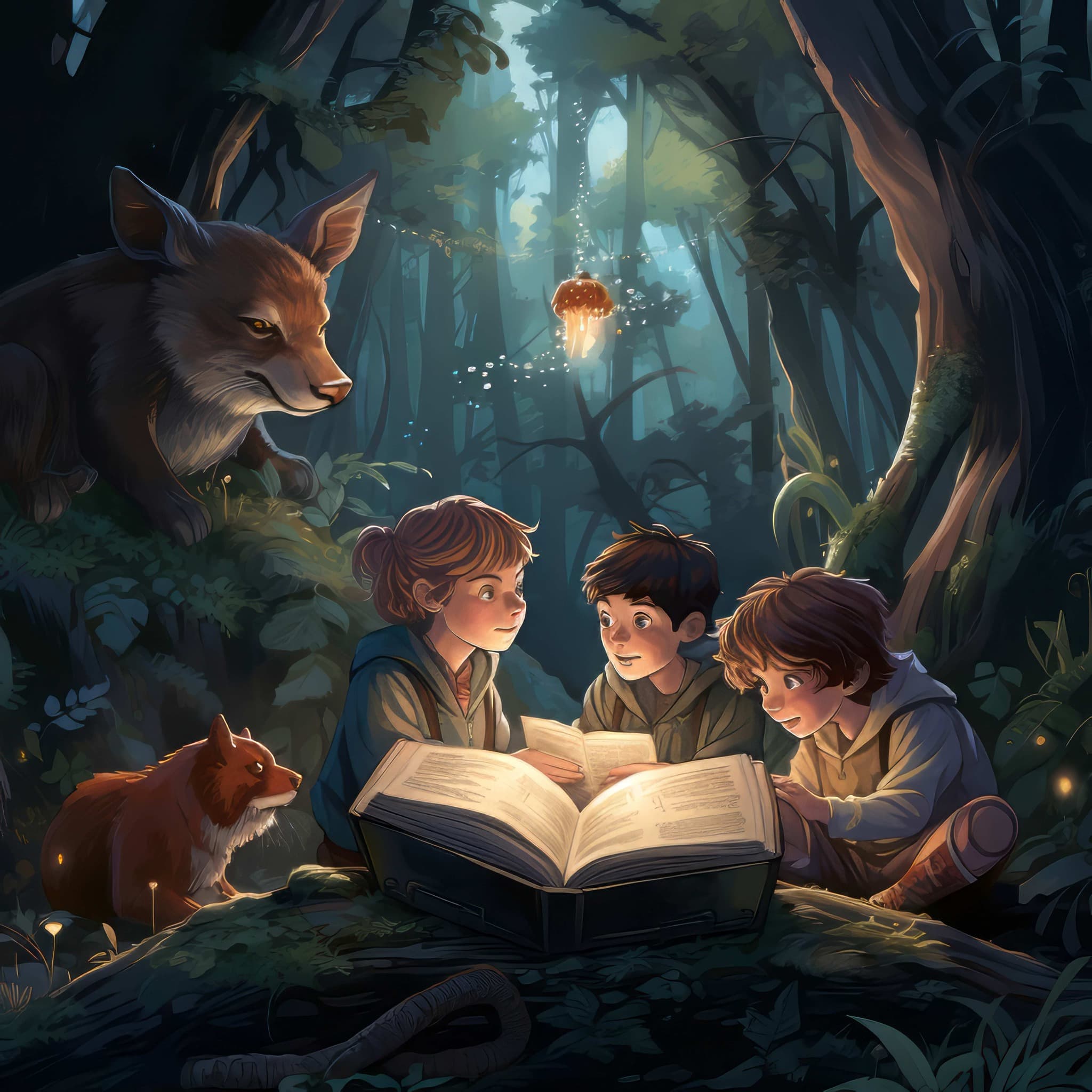 Balade contée participative au Parc de la Brèche