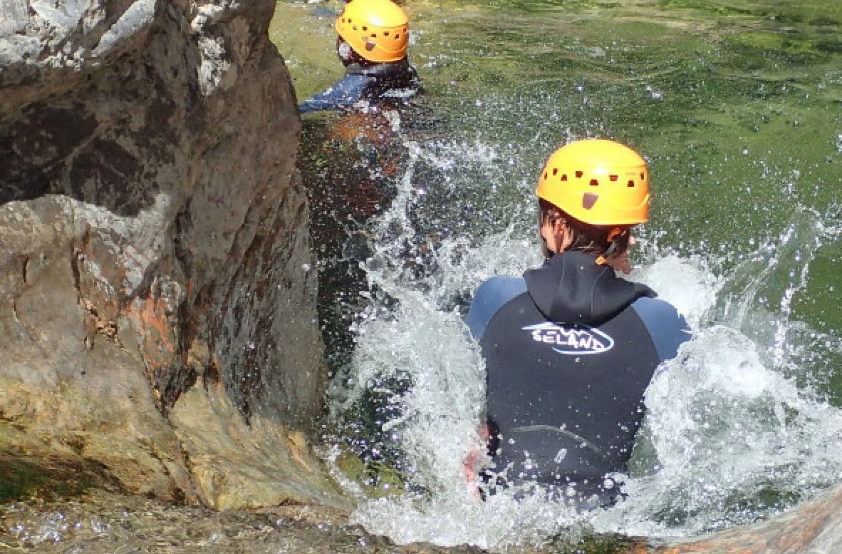 Canyoning aventure à la Bollène – Journée canyoning sportif dans la vallée de la Vésubie (Mercantour)