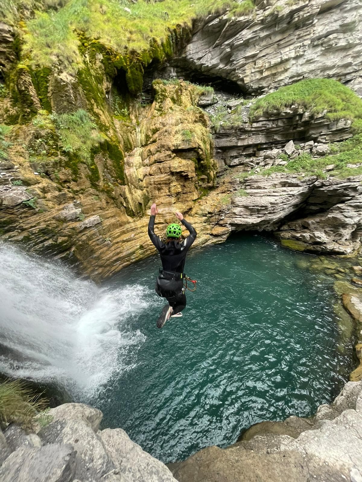 Canyoning Technique : La Lance