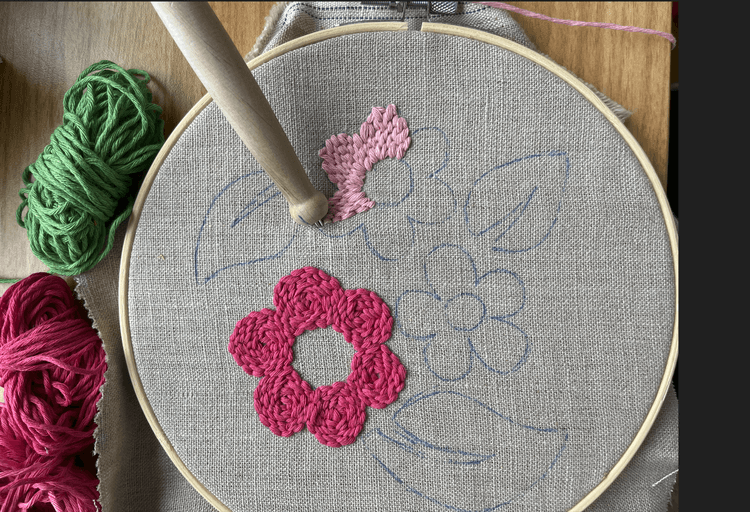 Découvrez le punch needle 