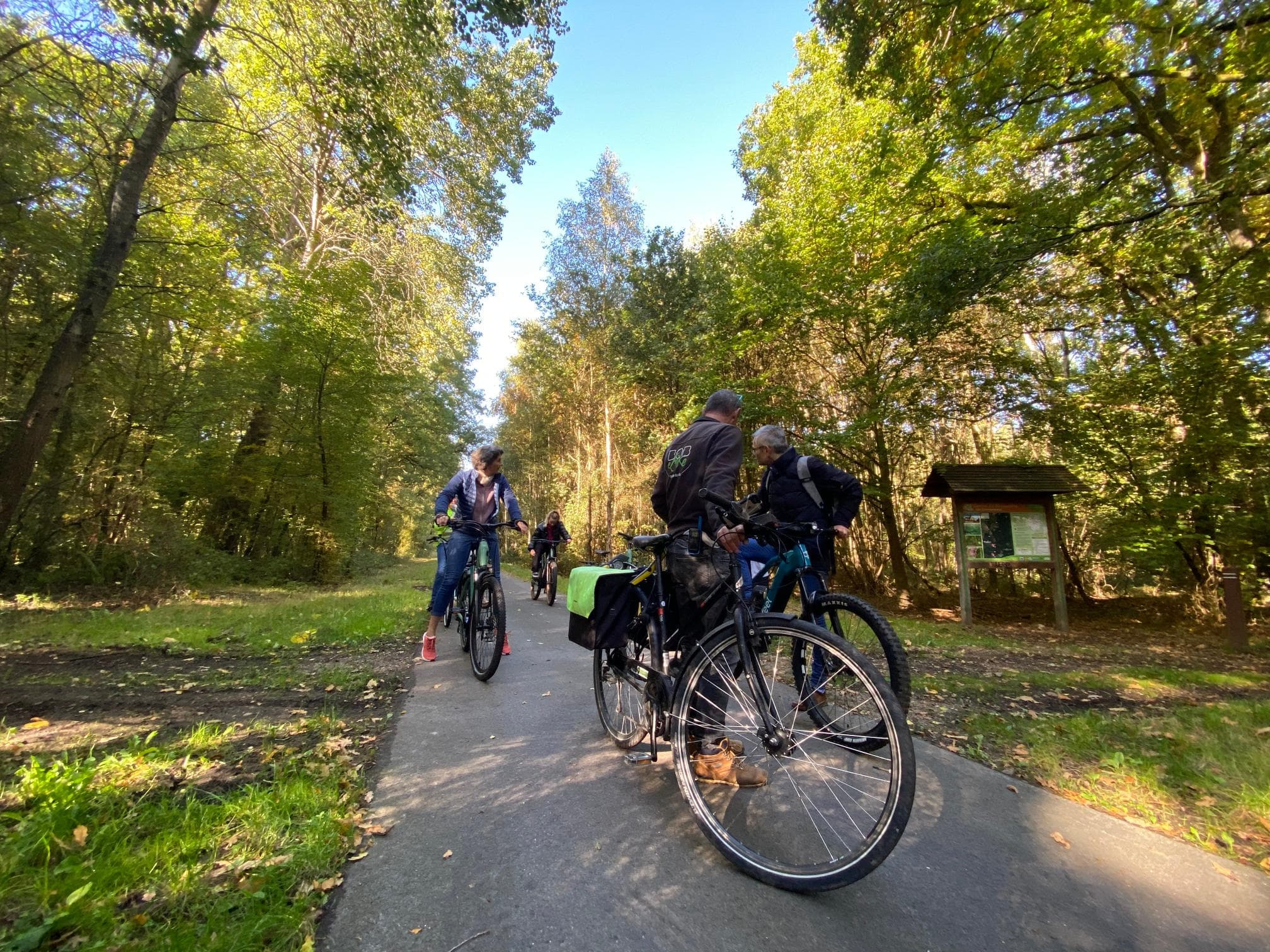 Balade guidée à vélo à Lachapelle-aux-Pots