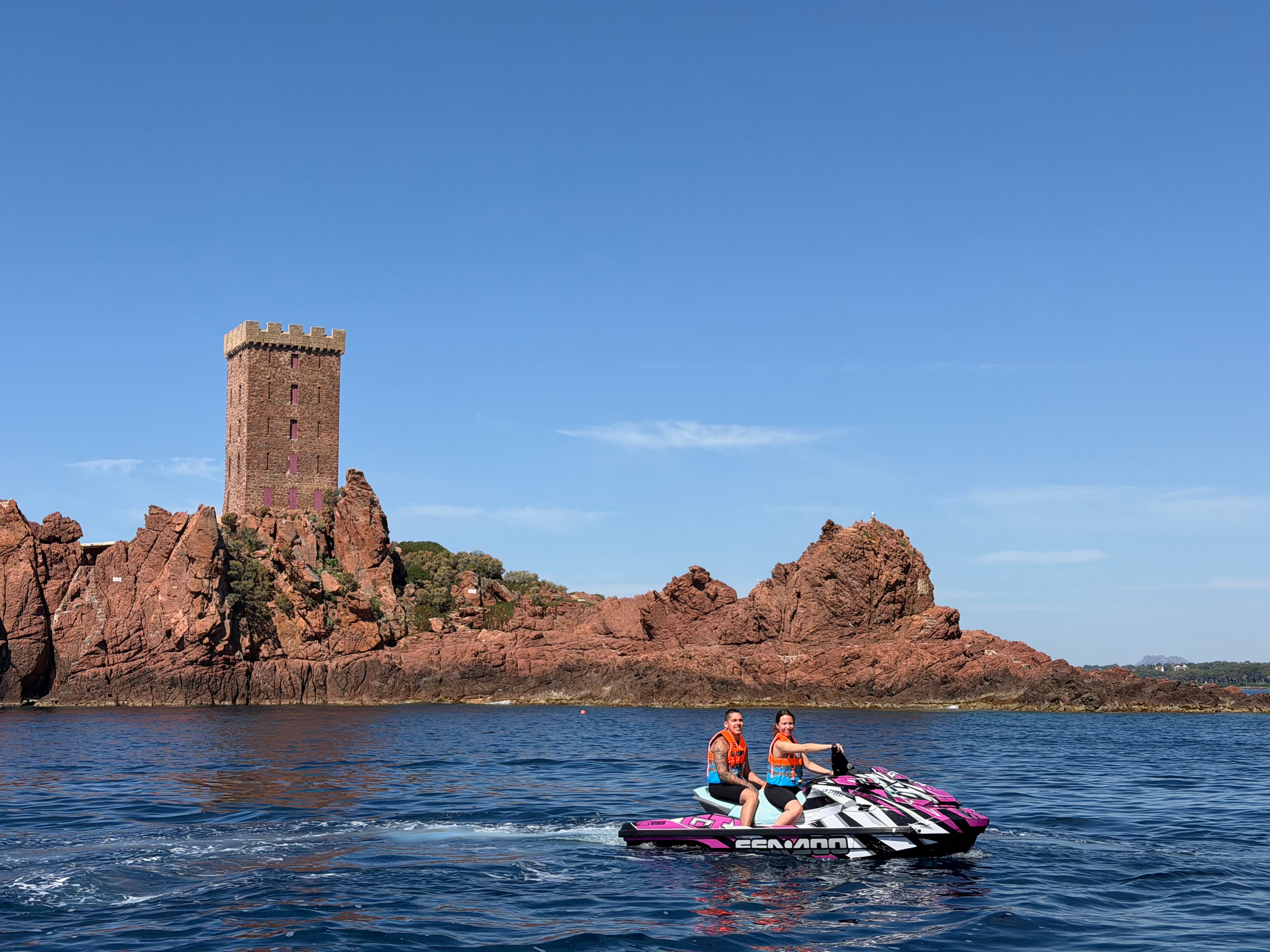 Randonnée en Jet-Ski au Coucher du Soleil à Fréjus