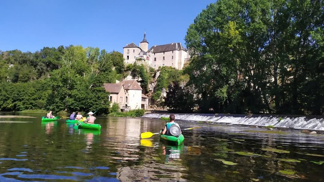  Randonnée canoë 2 jours sur la Gartempe, de Saint-Savin à La Roche-Posay