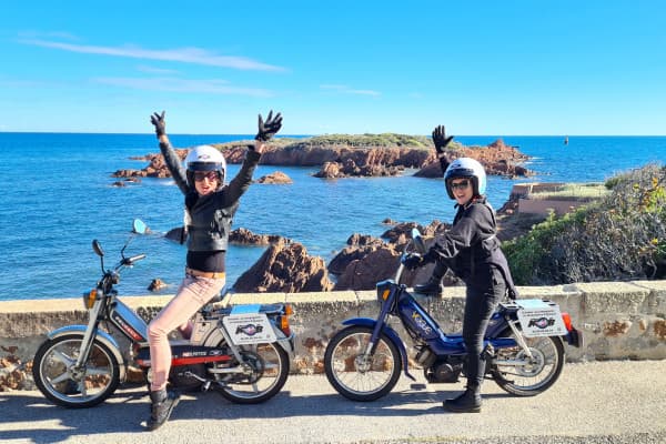 Balade accompagnée en mobylette Vintage 2h ou 3h - Saint Raphaël