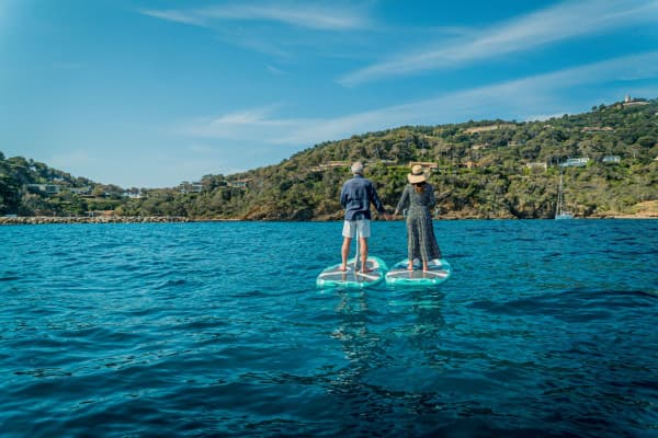 Location de paddles électriques avec guidon