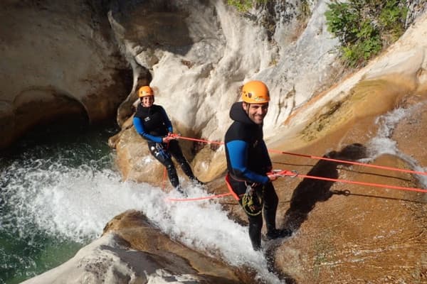 Canyoning niveau 2 - Gorges du loup