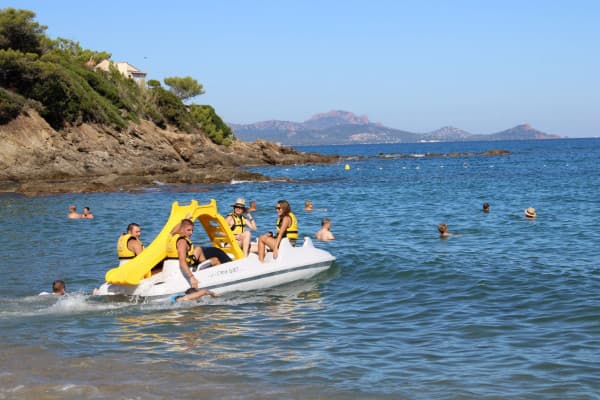 Location de pédalo en mer