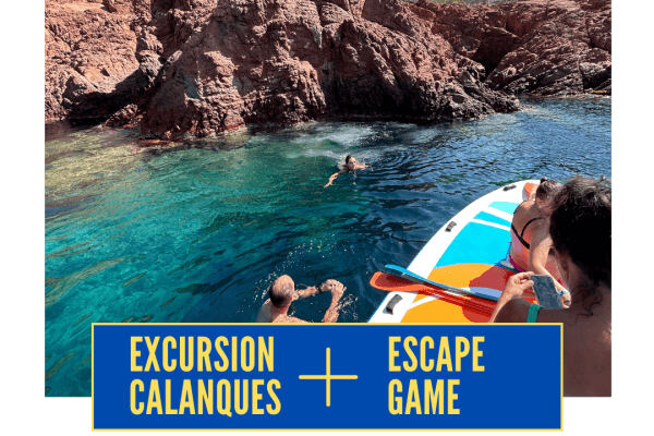 combo Excursion Calanques + Escape Game