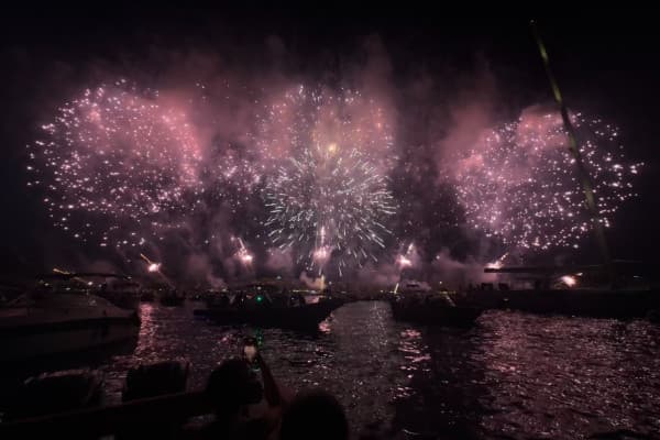 Excursion Feux d'artifice cata