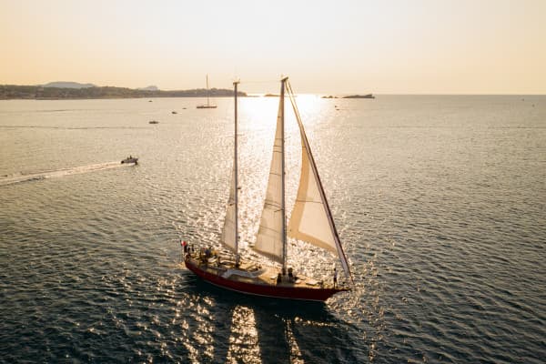 Sortie Voilier coucher de soleil - La Brigante
