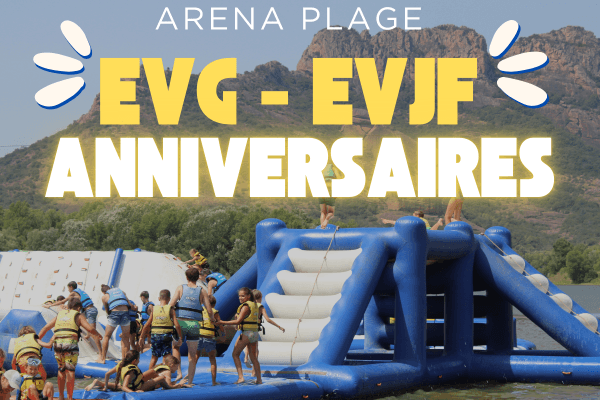 Formule groupes : journée anniversaire (+15 ans) / EVG / EVJF