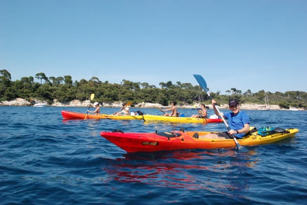Location de kayak de mer - Îles de Lérins - Cannes