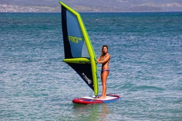 Location de paddle à voile sur lac