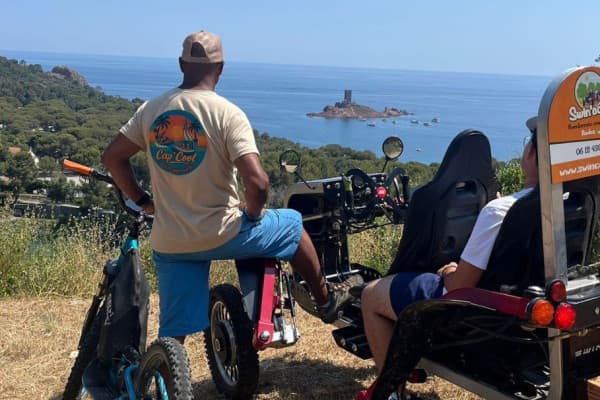 Agay – Balade en buggy électrique Swincar dans l’Estérel