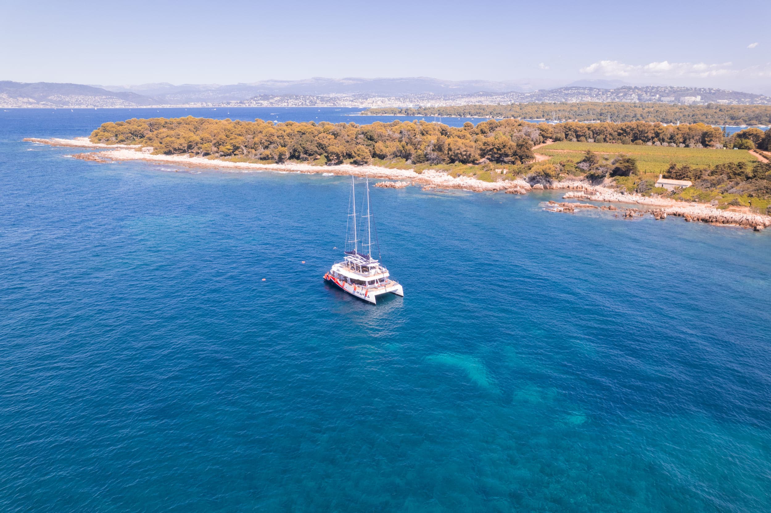Départ Marina Baie des Anges | L'Après-Midi Farniente | Iles de Lérins ou Cap d'Antibes
