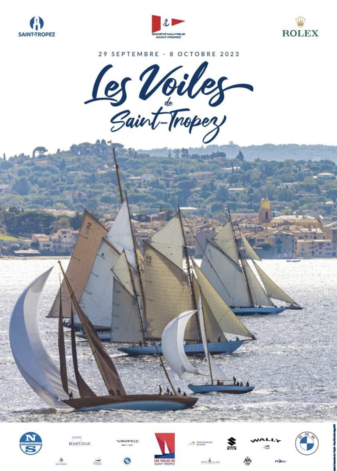 Voiles de Saint Tropez - Départ Saint-Raphael - Semi rigide