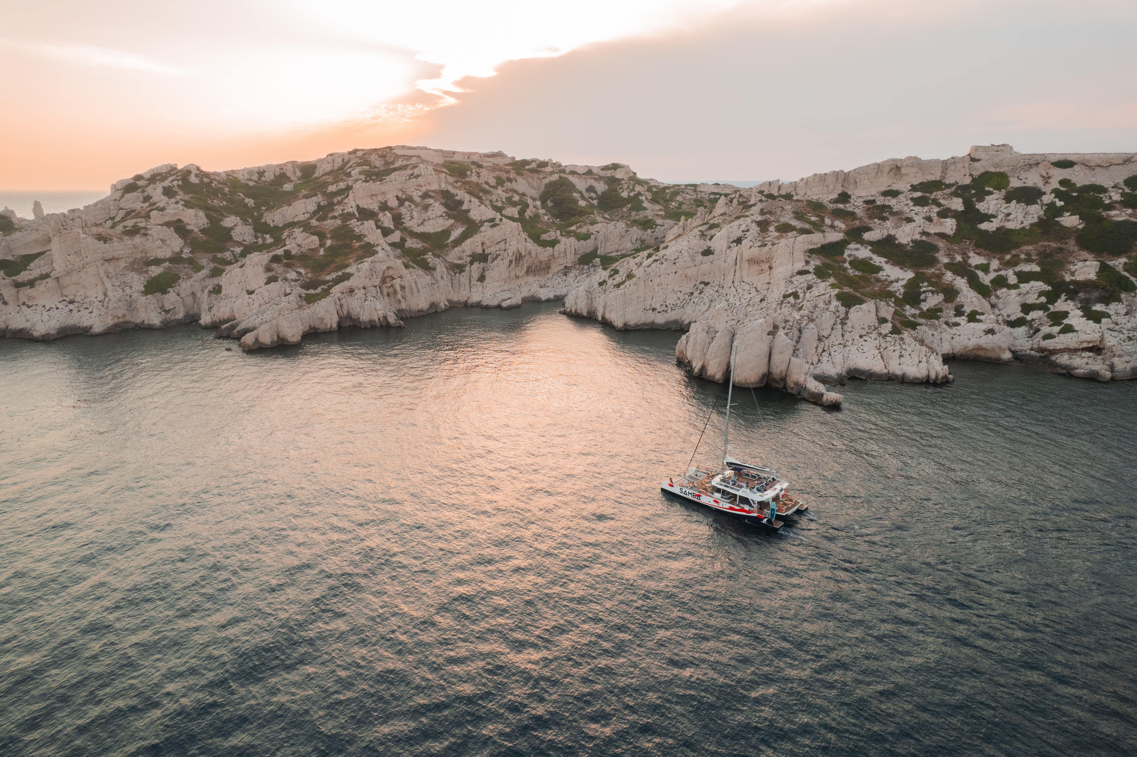 Départ Marseille | La Sunset Guinguette | Archipel du Frioul