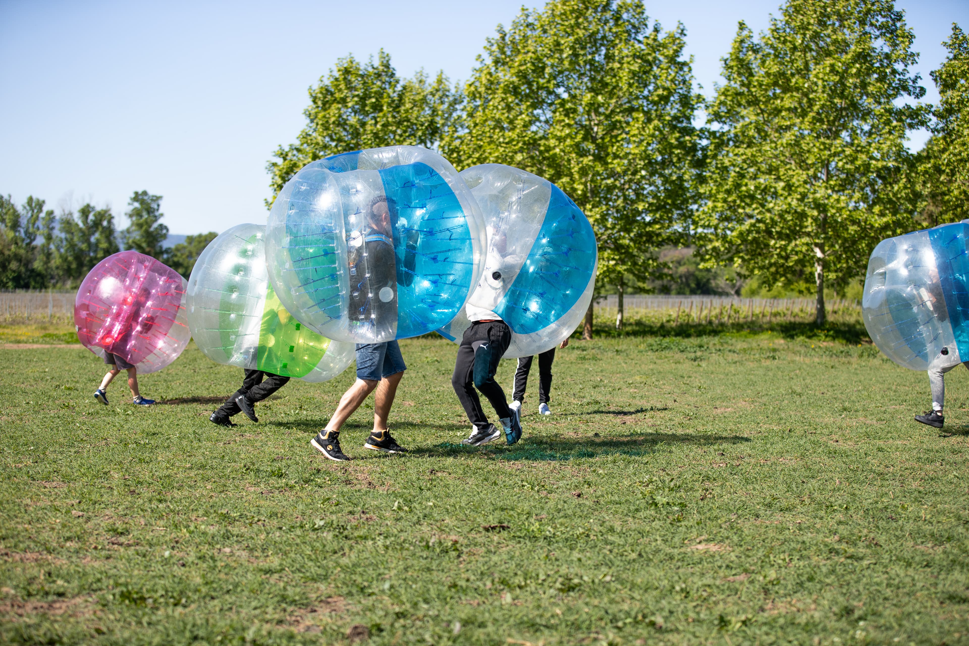 Multi-activités EVG/JF : bubble foot, archery bump, laser game, sumo, escape game apero