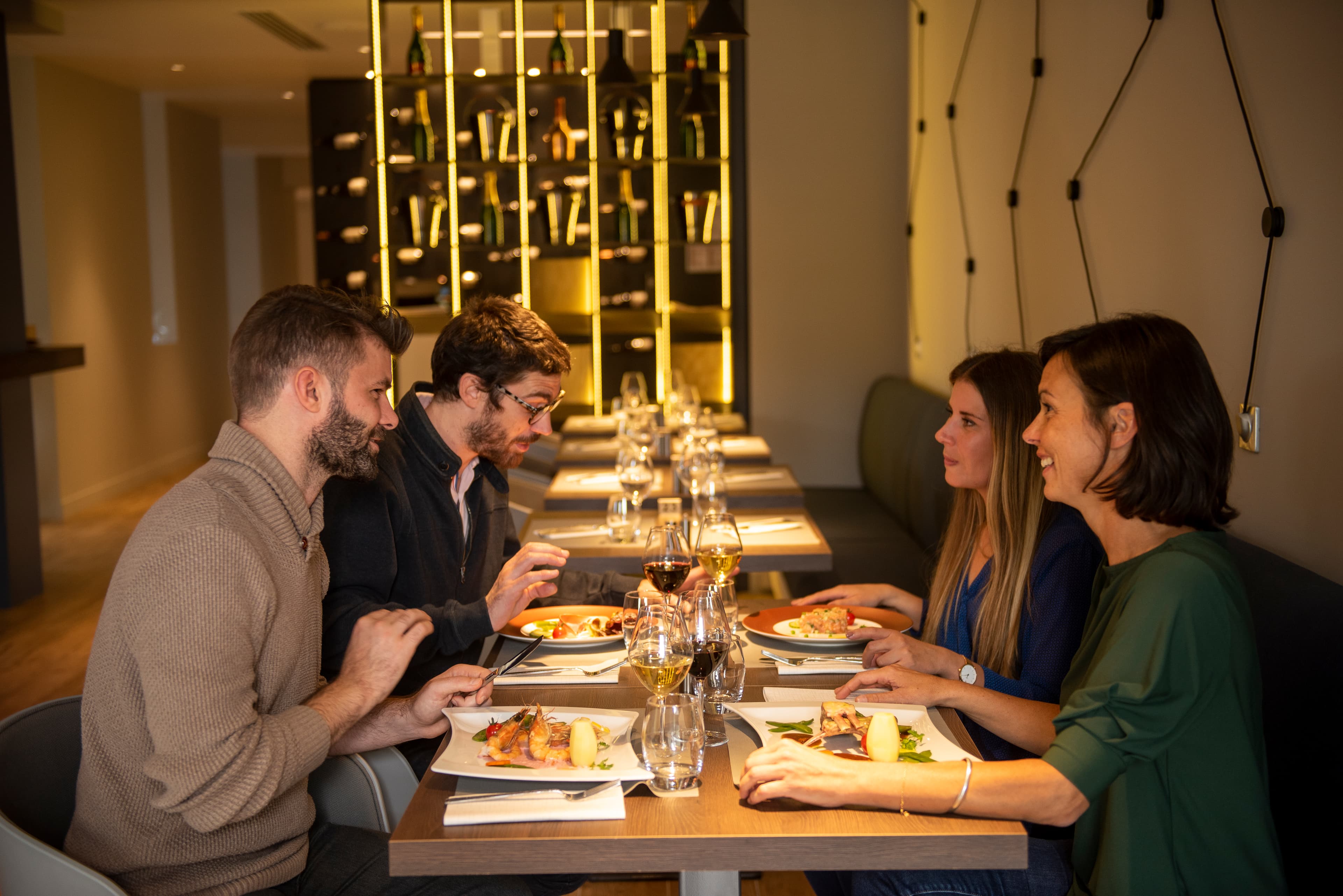 Un dîner itinérant de Saint Valentin unique