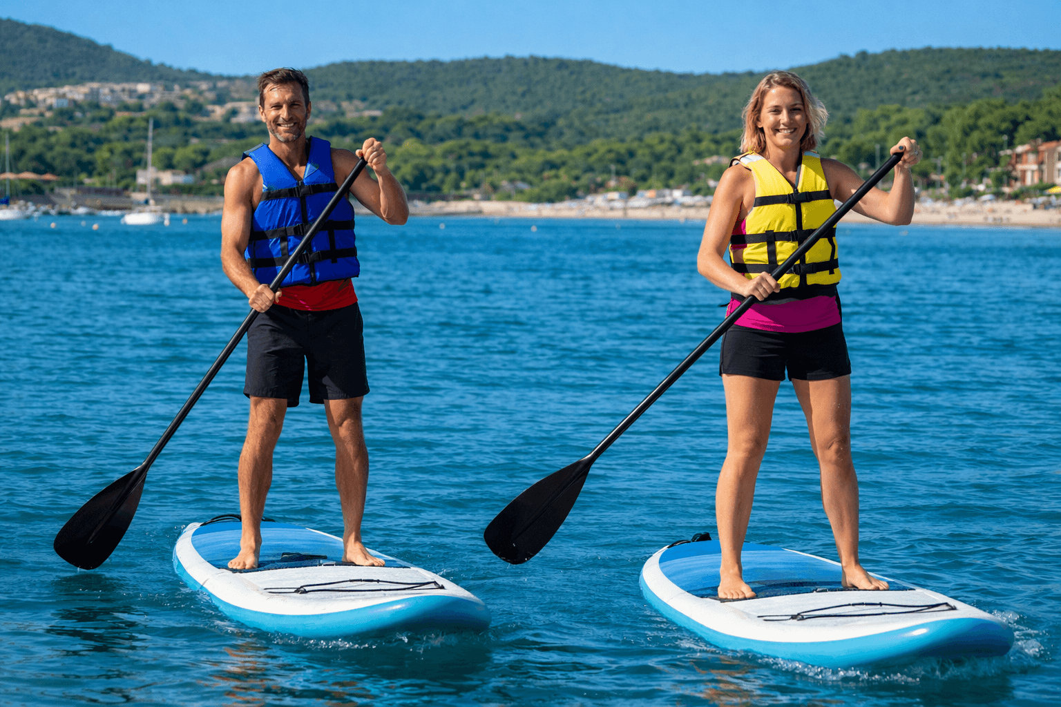 Paddle dans la baie d'Agay
