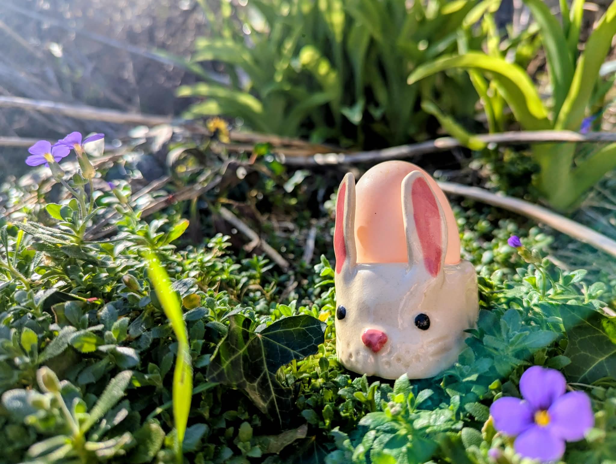 Coquetier lapin