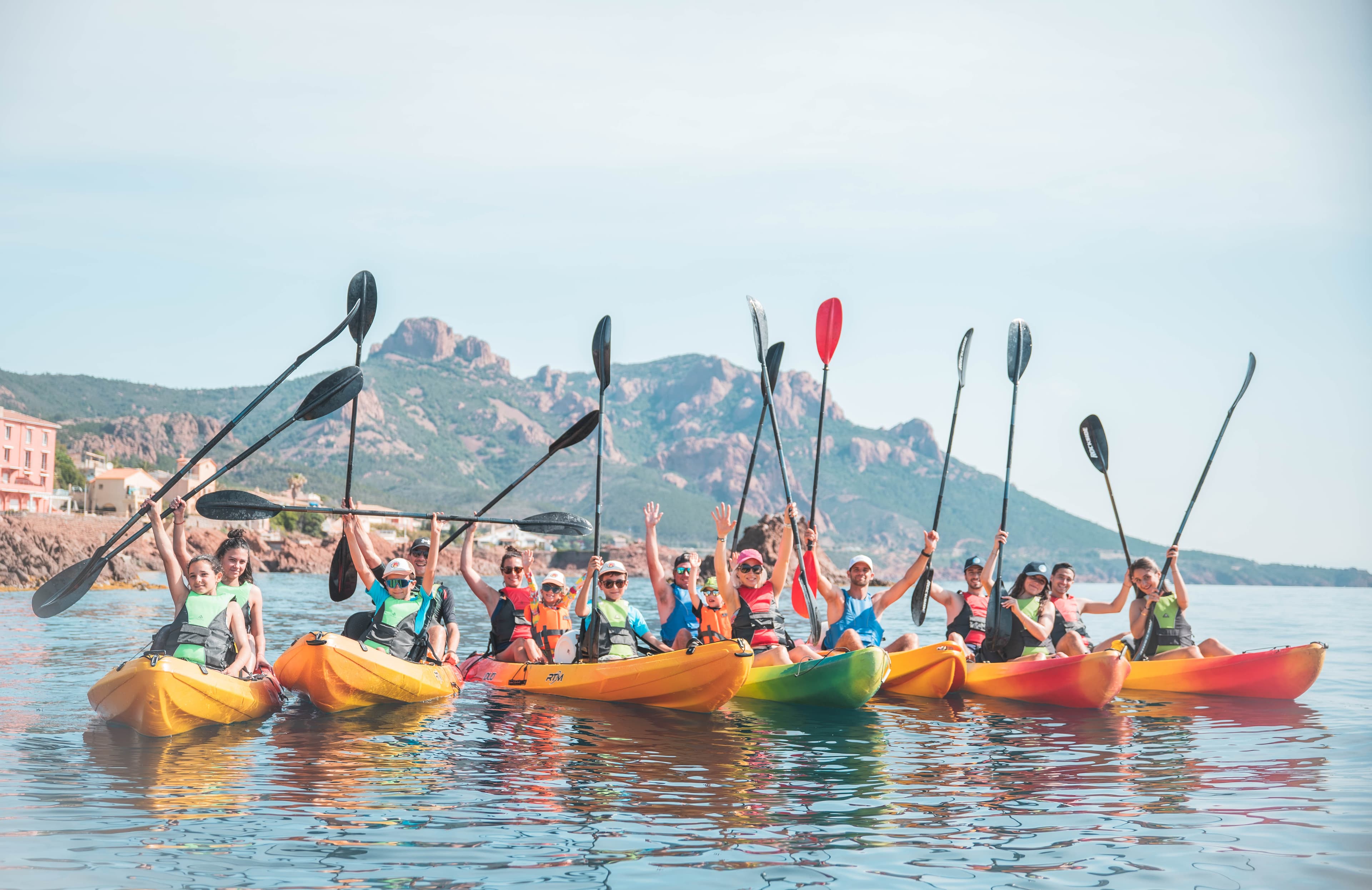 Sortie accompagnée en Kayak avec un guide à Antheor