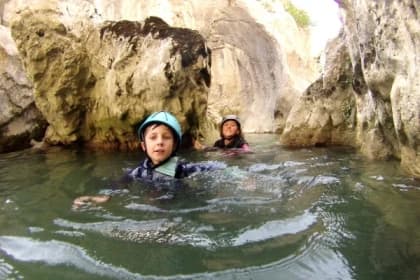 Canyon de l'Artuby, débutant 1/2 journée (+ 7 ans)
