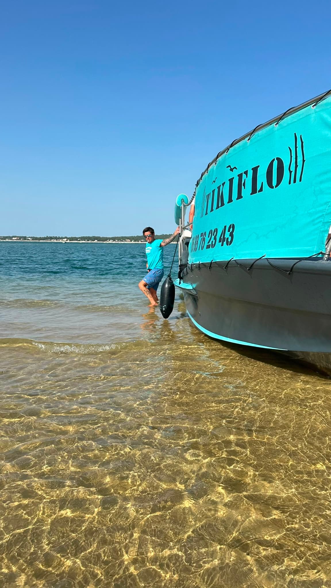 Balade sur Le Chaland Le TIKIFLO