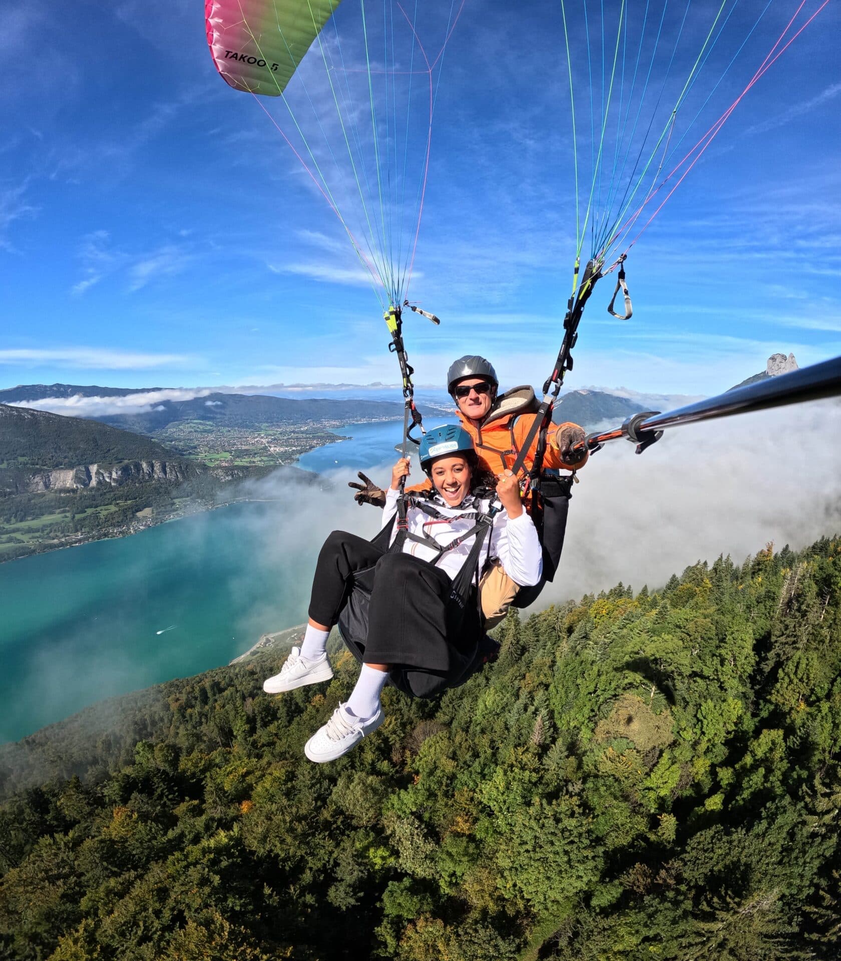 Vosges : Vol en parapente biplace